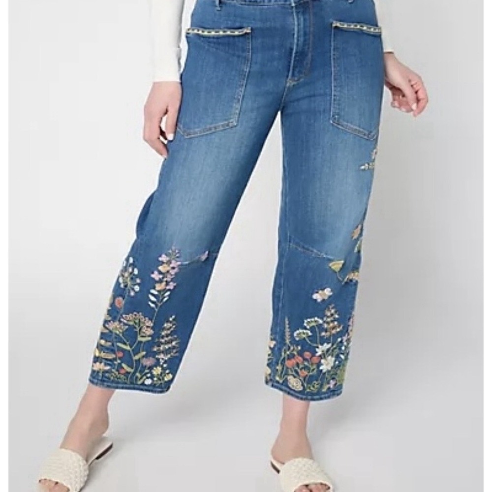 Driftwood Barbie Barrel Leg Jeans Womens 32
